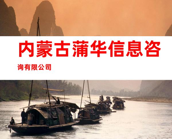 内蒙古蒲华信息咨询有限公司